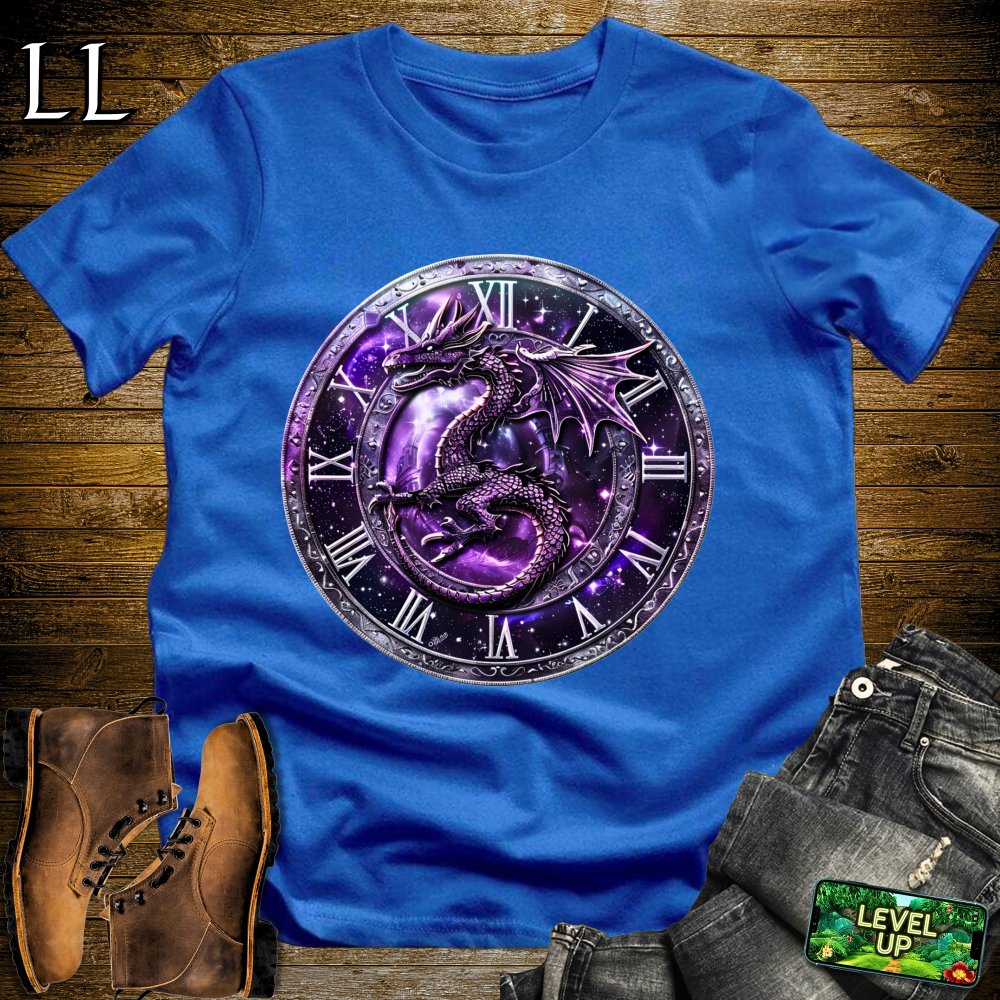 Time Dragon Softstyle Tee - Royal - LegacyLayers