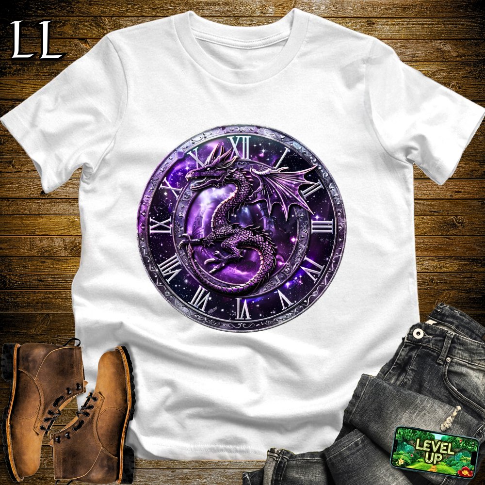 Time Dragon Softstyle Tee - White - LegacyLayers