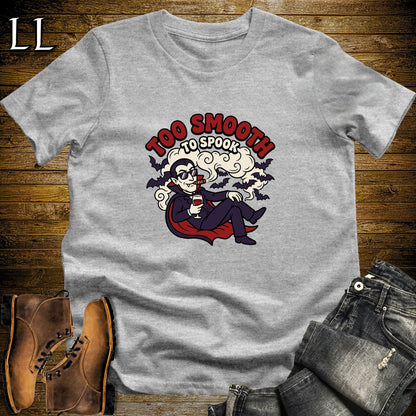 Too Smooth to Spook Vampire Bats Cigar T-Shirt Sport Grey | Vampire Bats Cigar Tee