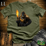 Torch Bearer Gorilla Softstyle Tee Military Green | Light Beast Tee