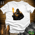 Torch Bearer Gorilla Softstyle Tee White | Light Beast Tee