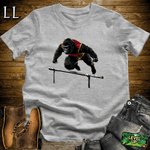 Track Gorilla Softstyle Tee Sport Grey | Funny Runner Gorilla Tee