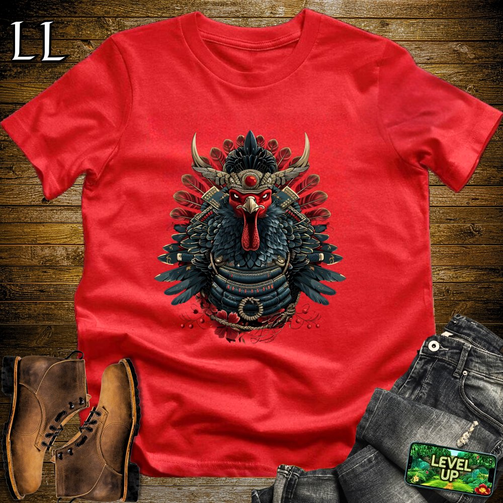 Turkey Samurai Softstyle Tee - Red - LegacyLayers