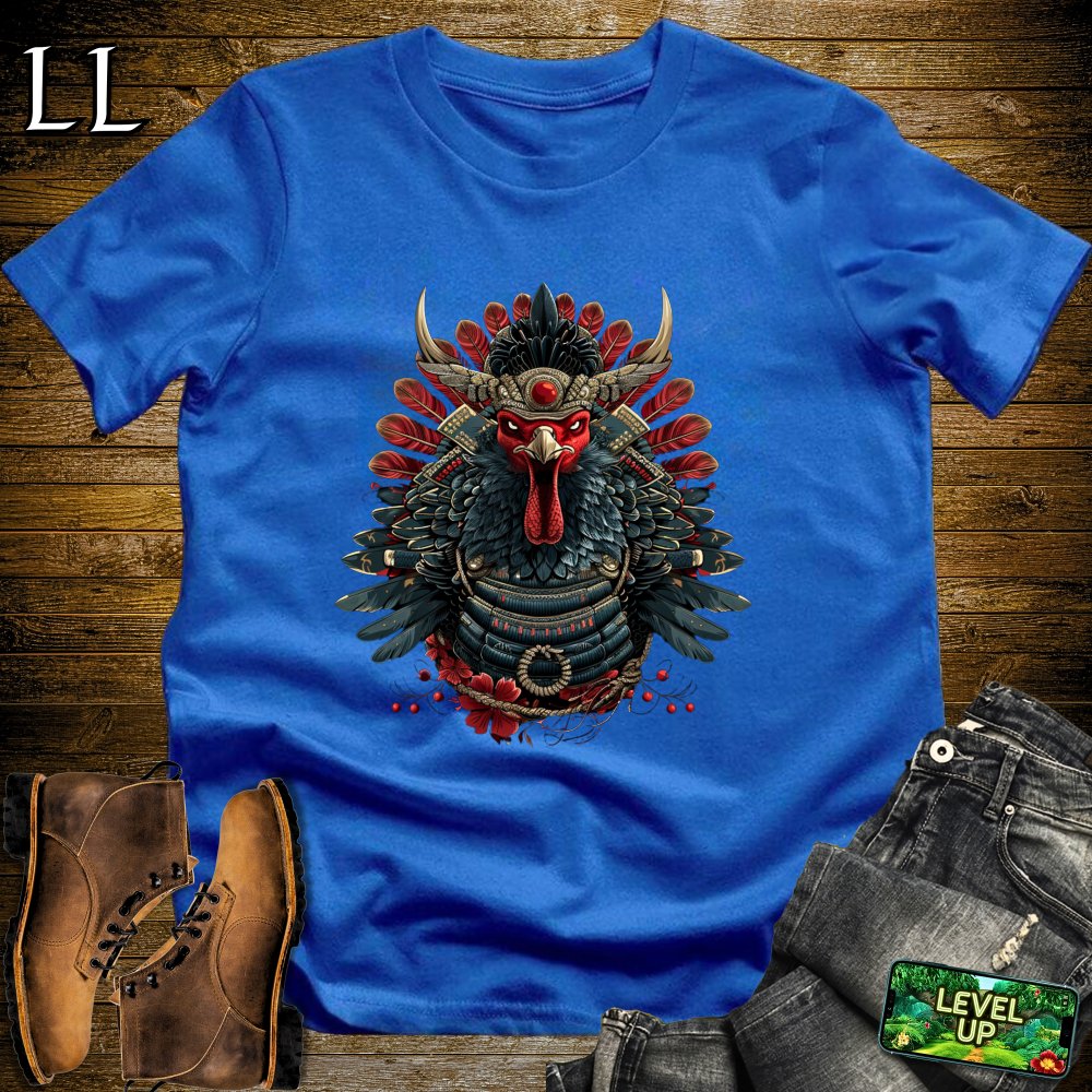 Turkey Samurai Softstyle Tee - Royal - LegacyLayers