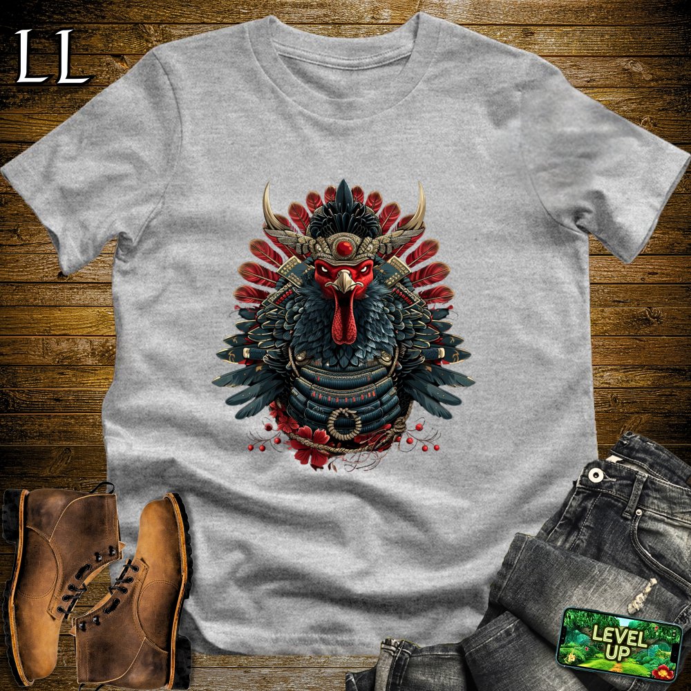 Turkey Samurai Softstyle Tee - Sport Grey - LegacyLayers