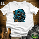Underwater Explorer Gorilla - White - LegacyLayers