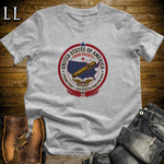 United States of America Cigar Society T-Shirt Sport Grey | Cigar Crest Gift Tee
