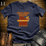 Utah Cigar Smoker T-Shirt Navy | Utah Cigar Lover Gift Tee