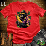 Vacation Gorilla Softstyle Tee Red | Funny Travel Gorilla Tee