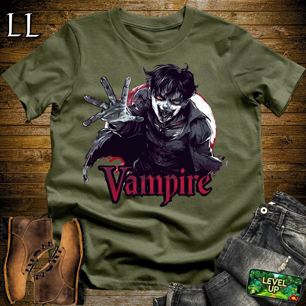 Vampire Attack Softstyle Tee - Military Green - LegacyLayers