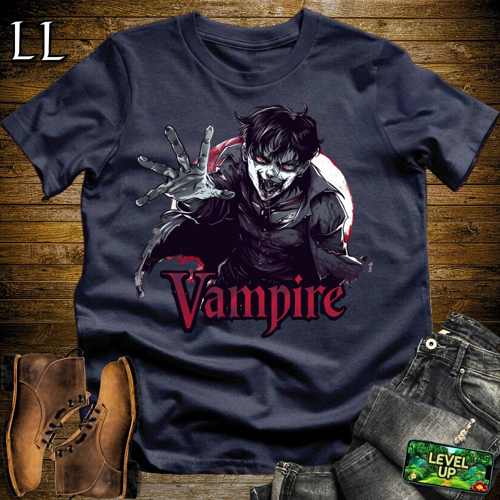 Vampire Attack Softstyle Tee - Navy - LegacyLayers