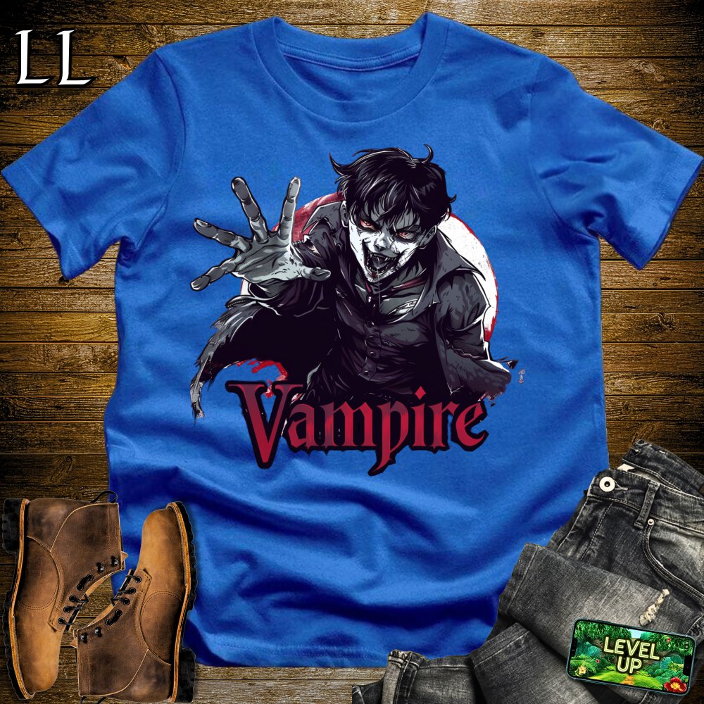 Vampire Attack Softstyle Tee - Royal - LegacyLayers