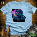 Vape Gorilla Softstyle Tee Light Blue | Funny Vape Gorilla Shirt