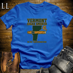 Vermont Cigar Smoker T-Shirt Royal Blue | Vermont Cigar Smoker Gift Tee