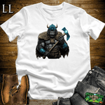 Viking Warrior Gorilla White | Norse Mythology Shirt