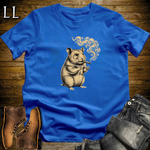 Vintage Cigar Hamster T-Shirt Royal | Funny Cigar Gift Tee