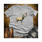Vintage Cigar Elk Softstyle T Shirt Sport Grey | Cigar Lover Gift Tee