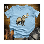 Vintage Cigar Ferret Softstyle T Shirt Light Blue | Ferret Lover Cigar Tee