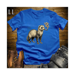 Vintage Cigar Ferret Softstyle T Shirt Royal | Ferret Lover Cigar Tee