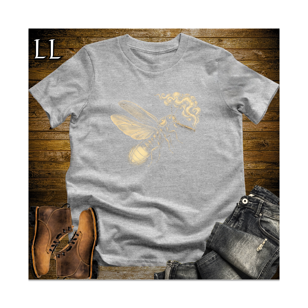 Vintage Cigar Firefly Softstyle T Shirt Sport Grey | Funny Animal Gift Tee