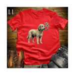 Vintage Cigar Goldendoodle Softstyle T Shirt Red | Dog Lover Gift Tee
