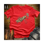 Vintage Cigar Grasshopper Softstyle T Shirt Red | Funny Cigar Bug Tee