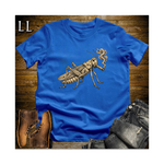 Vintage Cigar Grasshopper Softstyle T Shirt Royal | Funny Cigar Bug Tee