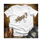 Vintage Cigar Grasshopper Softstyle T Shirt White | Funny Cigar Bug Tee