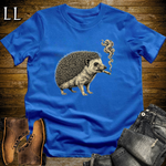 Vintage Cigar Hedgehog T-Shirt Royal | Funny Cigar Gift Tee