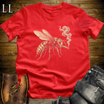 Vintage Cigar Hornet T-Shirt Red | Cigar Lover Gift Tee