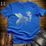 Vintage Cigar Hornet T-Shirt Royal | Cigar Lover Gift Tee