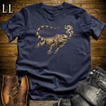 Vintage Cigar Iguana T-Shirt Navy | Cigar Iguana Graphic Tee
