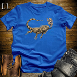 Vintage Cigar Iguana T-Shirt Royal Blue | Cigar Iguana Graphic Tee