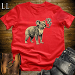 Vintage Cigar Koala T-Shirt Red | Cigar Koala Graphic Tee