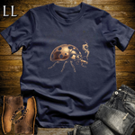 Vintage Cigar Ladybug T-Shirt Navy | Cigar Lover Gift Tee