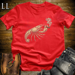 Vintage Cigar Lobster T-Shirt Red | Cigar Lover Gift Tee