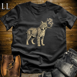 Vintage Cigar Lynx T-Shirt Black | Cigar Lover Gift Tee