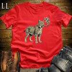 Vintage Cigar Lynx T-Shirt Red | Cigar Lover Gift Tee