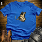 Vintage Cigar Monarch Butterfly T-Shirt Royal Blue | Cigar Lover Gift Tee