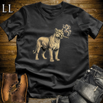 Vintage Cigar Mountain Lion T-Shirt Black | Cigar Lover Shirt