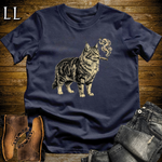 Vintage Cigar Norwegian Forest Cat T-Shirt Navy | Cat Lover Gift Tee