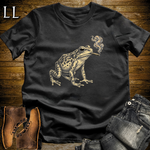 Vintage Cigar Poison Dart Frog T-Shirt Black | Funny Animal Cigar Gift Tee