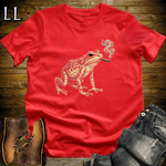 Vintage Cigar Poison Dart Frog T-Shirt Red | Funny Animal Cigar Gift Tee