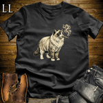 Vintage Cigar Ragdoll Cat T-Shirt Black | Cat Lover Gift