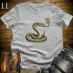 Vintage Cigar Rattlesnake T-Shirt Sport Grey | Reptile Lover Cigar Gift Tee