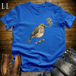 Vintage Cigar Robin T-Shirt Royal Blue | Cigar Robin Graphic Tee