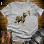 Vintage Cigar Russian Blue T-Shirt Sport Grey | Cigar Russian Blue Cat Tee