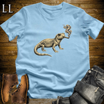 Vintage Cigar Salamander T-Shirt Light Blue | Cigar Salamander Tee