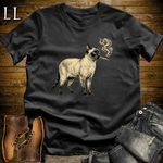 Vintage Cigar Siamese Cat T-Shirt Black | Cigar Siamese Cat Tee
