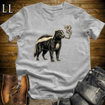 Vintage Cigar Skunk T-Shirt Sport Grey | Cigar Skunk Animal Tee